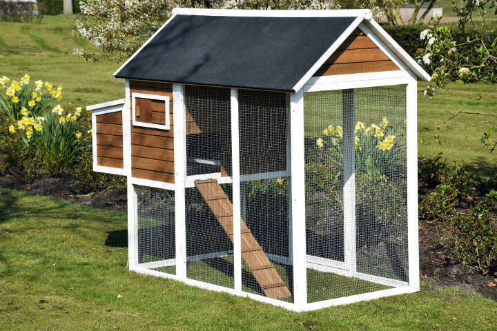 dobar Hühnerstall mit Außengehege und Legebox